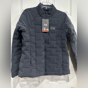 Mountain Hardwear Women's M Medium Stretchdown Down Jacket Light Black NWT